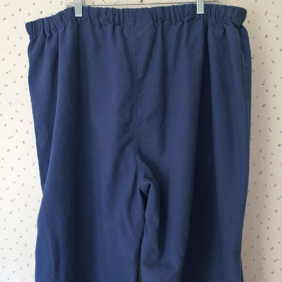 Vermont Country Store Pajama Set Mens 3X Blue Portuguese Cotton Flannel Cozy PJs - Picture 14 of 16